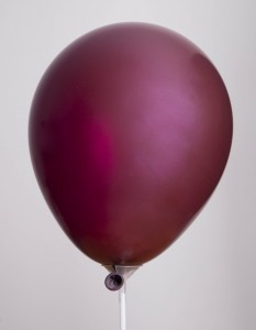 Ballons Bordeaux Métal 5